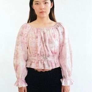 Hannah Isolde x Kate Turner Peasant Blouse